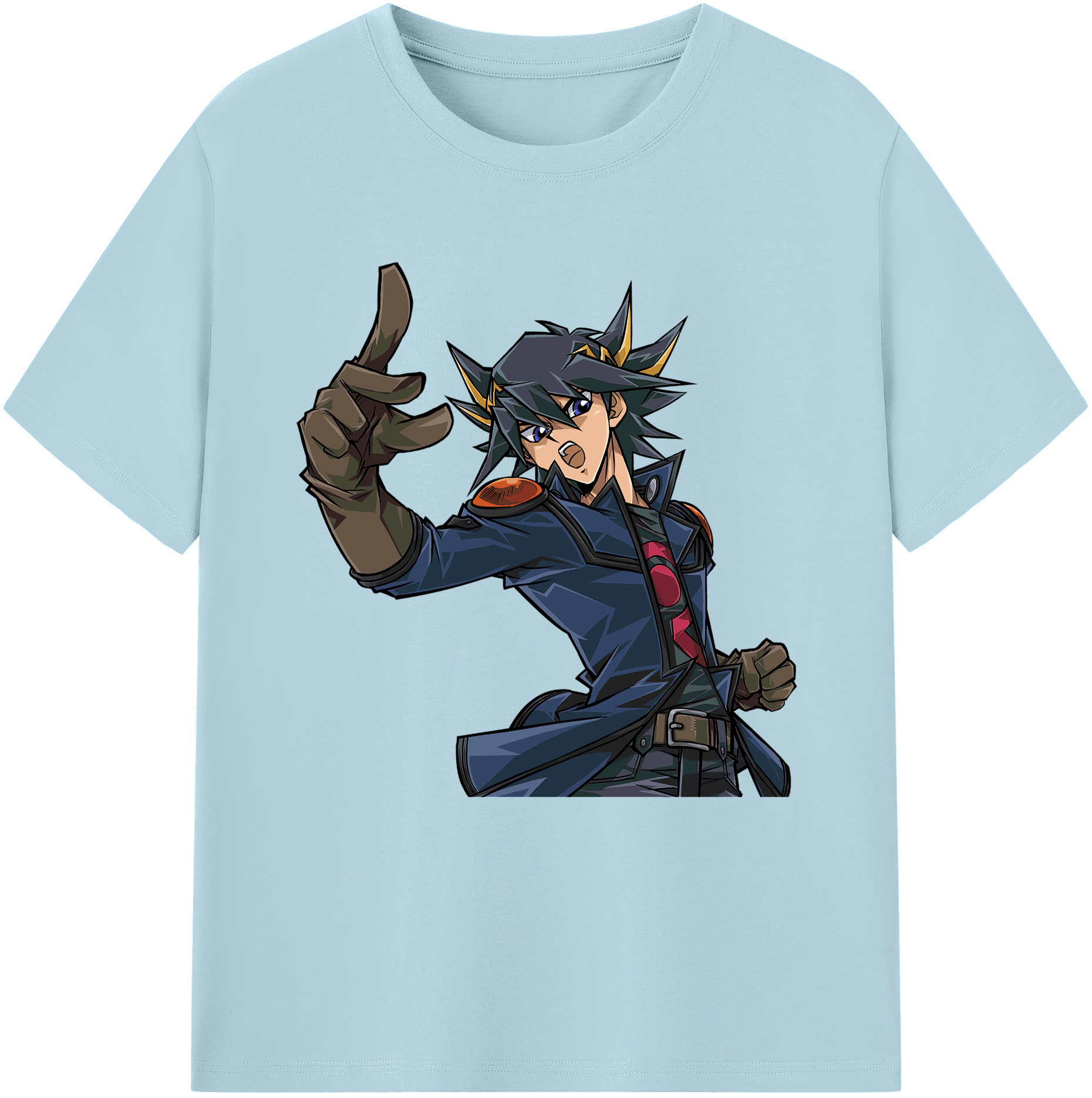 （画像用） 遊☆戯☆王 Yu-Gi-Oh! 綿100％半袖Tシャツ（フロントプリント）